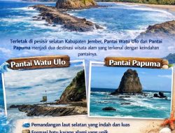 Pesona Alam Pantai Watu Ulo dan Papuma, Destinasi Unggulan Jember dengan Tiket hanya Rp.12.500