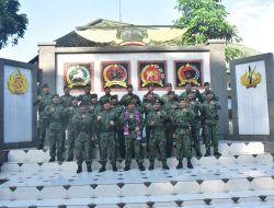 DANYONIF 509 KOSTRAD HADIRI ACARA PENYAMBUTAN KASBRIG DI ASRAMA MILITER BRIGIF 9/DY/2 KOSTRAD