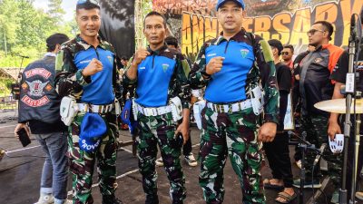 Provost Brigif 9 DY/2 Kostrad Turut Amankan dan Meriahkan Anniversary ke-3Th CB TRANSIT Jember