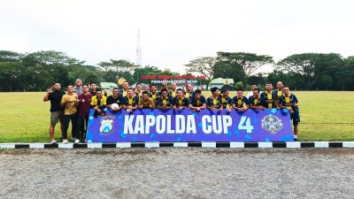 Tim Polres Jember Berhasil Melaju ke Babak 16 Besar Kapolda Cup 4 dengan skor 2-0